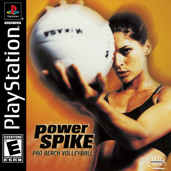 Power Spike Pro Beach Volleyball box art for Playstation
